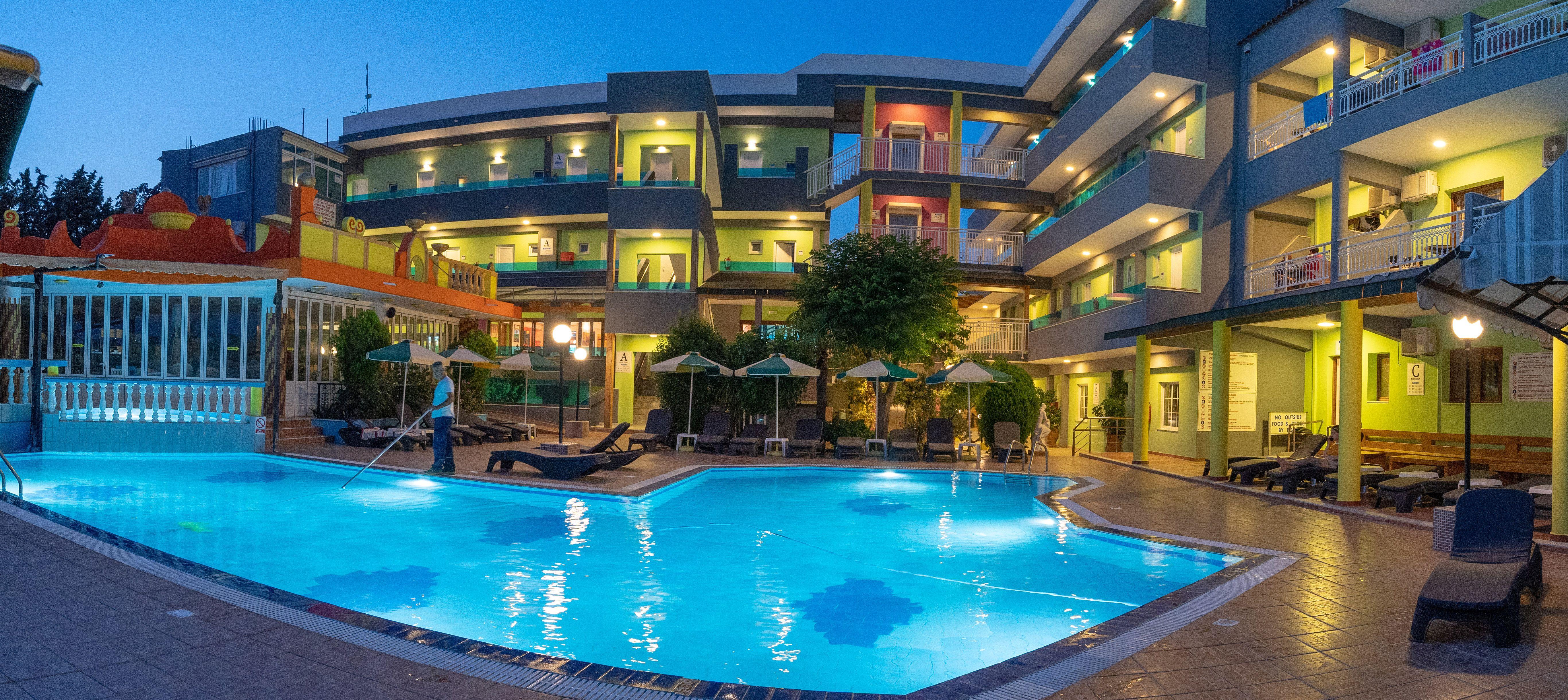 Grecian Fantasia Resort Faliraki Bagian luar foto
