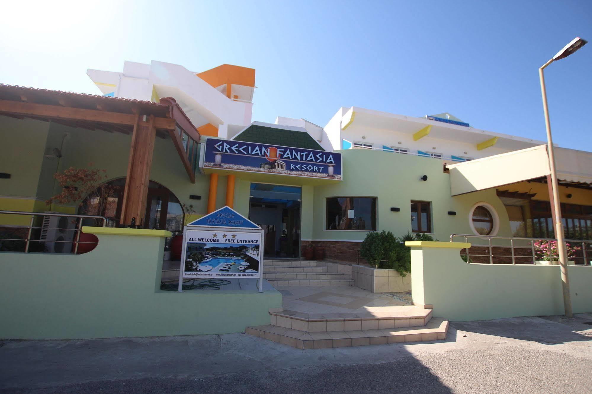 Grecian Fantasia Resort Faliraki Bagian luar foto