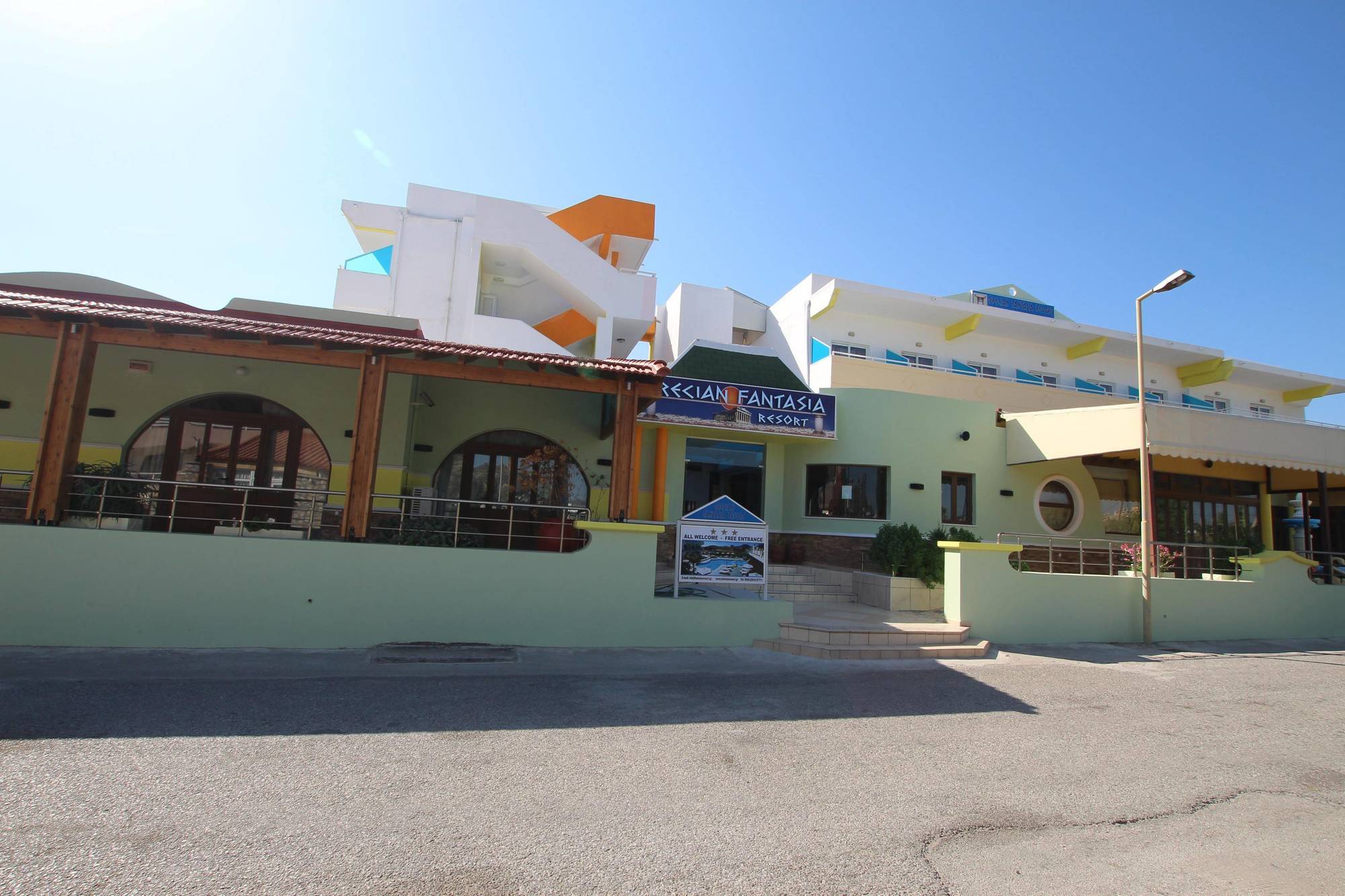 Grecian Fantasia Resort Faliraki Bagian luar foto